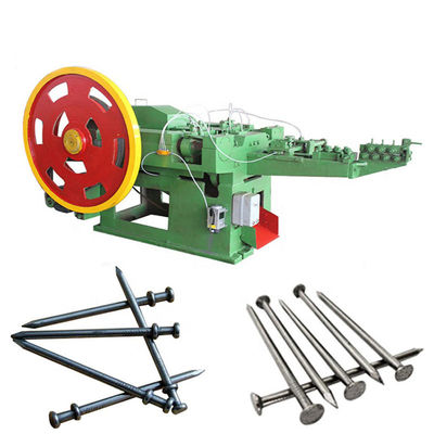 Máy làm đinh lợp dây xoắn OEM Chạy ổn định