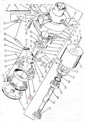 Phụ tùng động cơ Diesel 495AG Bướm ga 495AG-15101 1kg Sản xuất tại Trung Quốc