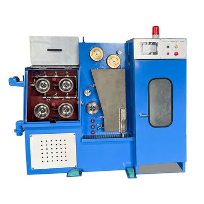 24DT máquina de trefilado y recocido continuo de alambre de cobre tipo vertical