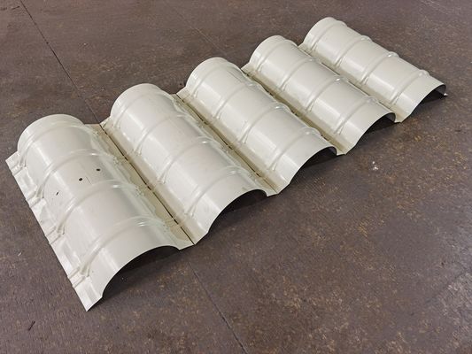 Máy cán tôn tấm lợp kim loại Ridge Cap