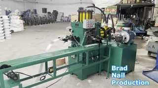Brad Nail Staple Forming Machine Production Line